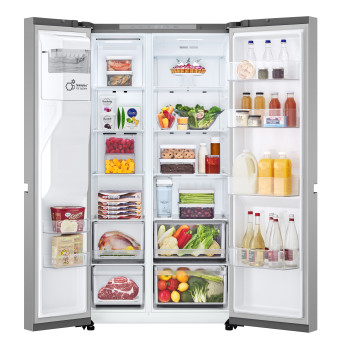 LG NatureFRESH GSLC41PYPE American Style Fridge Freezer image 3