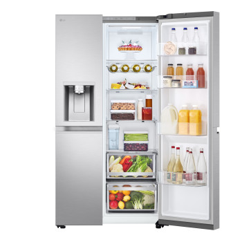 LG NatureFRESH GSLE81BSBC American Style Smart Fridge Freezer image 8