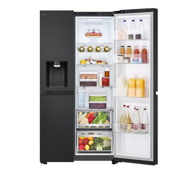 LG NatureFRESH GSLE81EPBC American Style Smart Fridge Freezer image 11