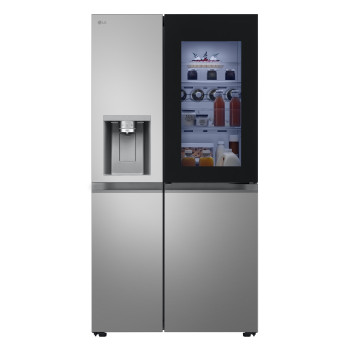 LG InstaView™ GSXE81PYBD American Style Smart Fridge Freezer image 0