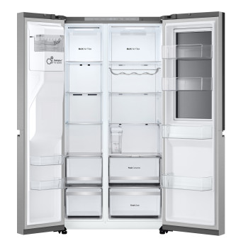 LG InstaView™ GSXE81PYBD American Style Smart Fridge Freezer image 9