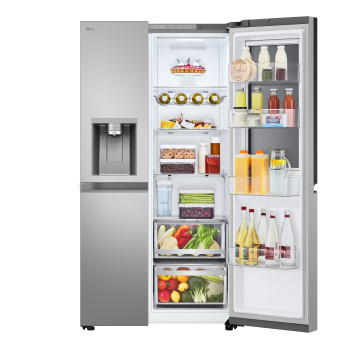 LG InstaView™ GSXE81PYBD American Style Smart Fridge Freezer image 10