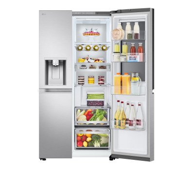 LG InstaView™ GSXE90BSAD American Style Smart Fridge Freezer image 10