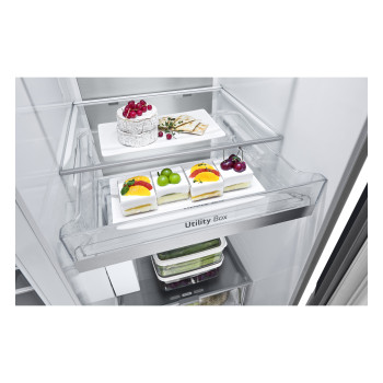 LG InstaView™ GSXE90BSAD American Style Smart Fridge Freezer image 19