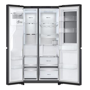 LG InstaView™ GSXE90EVAD American Style Smart Fridge Freezer image 9