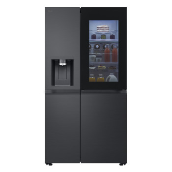 LG InstaView™ GSXE90EVDD American Style Smart Fridge Freezer image 0