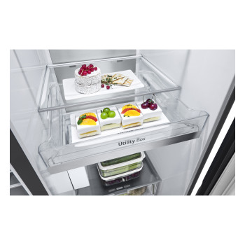 LG InstaView™ GSXE90EVDD American Style Smart Fridge Freezer image 22