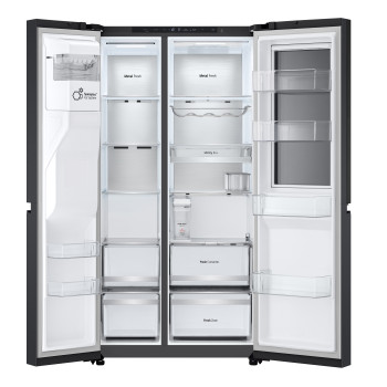 LG InstaView™ GSXE91EVAD American Style Smart Fridge Freezer image 9