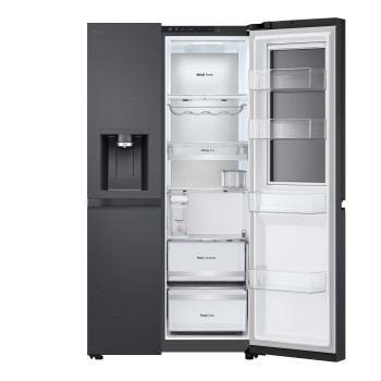 LG InstaView™ GSXE91EVAD American Style Smart Fridge Freezer image 11