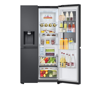 LG InstaView™ GSXE91EVAD American Style Smart Fridge Freezer image 10