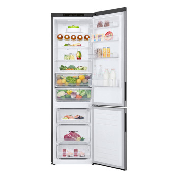 LG NatureFRESH™ GBB62PZGCC Fridge Freezer image 1