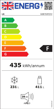 LG GSB760PZXV American-Style Fridge Freezer image 8