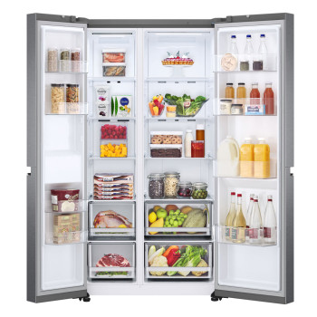 LG NatureFRESH™ GSBV70DSTF American Fridge Freezer image 1