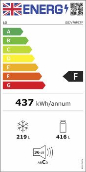 LG Door-in-Door™ GSJV70PZTF American Fridge Freezer image 14