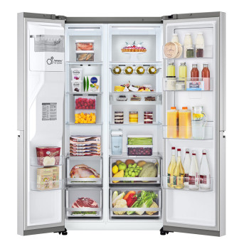 LG Door-in-Door™ GSJV91BSAE American Fridge Freezer image 9