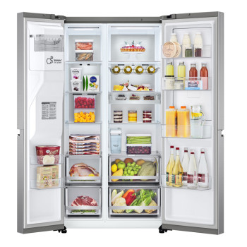 LG Door-in-Door™ GSJV91PZAE American Fridge Freezer image 9