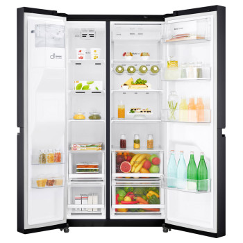 LG DoorCooling+™ GSL760MCKV American-Style Fridge Freezer image 1