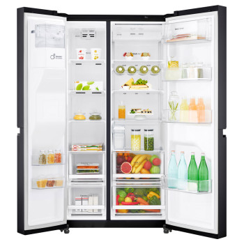 LG DoorCooling+™ GSL761MCKV American-Style Fridge Freezer image 1
