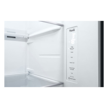 LG NatureFRESH™ GSLA80PZLF American Fridge Freezer image 3