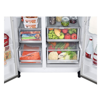 LG NatureFRESH™ GSLA80PZLF American Fridge Freezer image 8