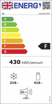 LG UVnano™ GSLD81PZRF American Fridge Freezer image 12