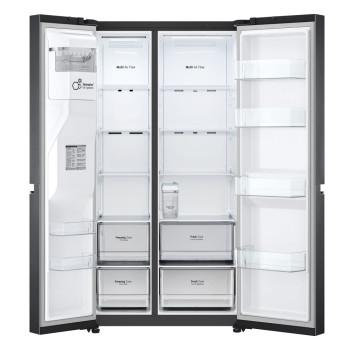 LG NatureFRESH™ GSLV71MCTF American Fridge Freezer image 2