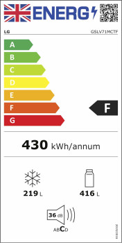 LG NatureFRESH™ GSLV71MCTF American Fridge Freezer image 12