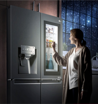 LG InstaView Door-in-Door™ GSX960NSVZ American-Style Fridge Freezer image 10