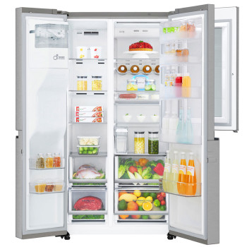 LG InstaView Door-in-Door™ GSX961NSVZ American-Style Fridge Freezer image 1