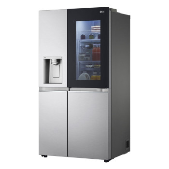 LG InstaView™ ThinQ™ GSXV90BSAE American Fridge Freezer image 7