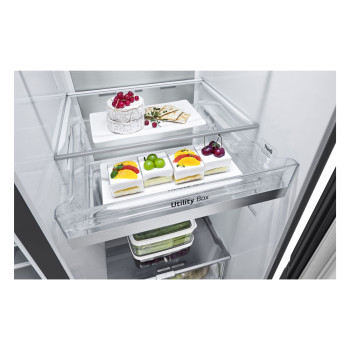 LG InstaView™ ThinQ™ GSXV90MCAE American Fridge Freezer image 13