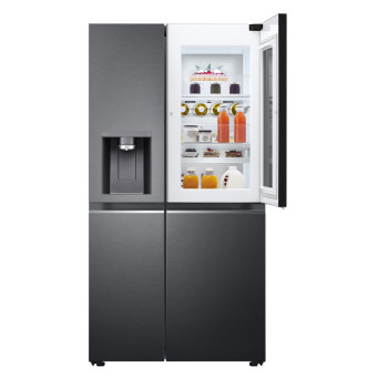 LG InstaView™ ThinQ™ GSXV91MCAE American Fridge Freezer image 2