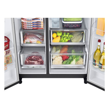 LG InstaView™ ThinQ™ GSXV91MCAE American Fridge Freezer image 14