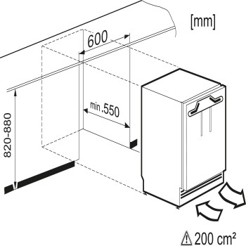 Miele K 31222 Ui Integrated Fridge image 4