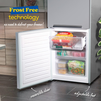 Russell Hobbs RH180FF541E1S 70/30 Freestanding Fridge Freezer in Silver image 3