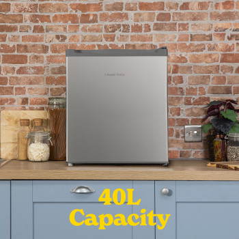 Russell Hobbs RHTTLF2E1SS Stainless Steel Larder Fridge image 4