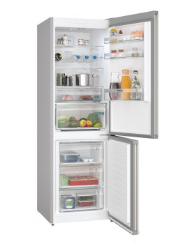 Siemens KG36NXIDF iQ300 Freestanding Fridge Freezer image 1