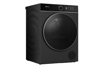 Hisense Power Steam 5i Series DH5I104BBAB Black Heat Pump Tumble Dryer image 1