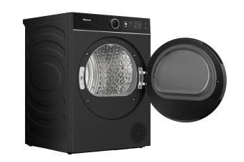 Hisense Power Steam 5i Series DH5I104BBAB Black Heat Pump Tumble Dryer image 3