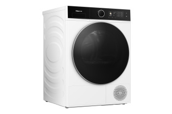 Hisense Power Steam 5i Series DH5I104BWAB White Heat Pump Tumble Dryer image 1