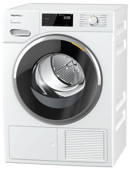 Miele TWL780 WP EcoSpeed&Steam 9kg Heat Pump Tumble Dryer image 0