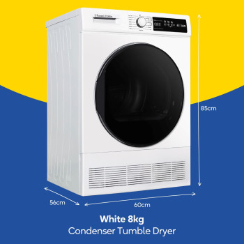 Russell Hobbs RH8CTD111W Condenser Tumble Dryer image 9