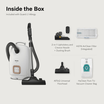 Miele Guard L1 Allergy White Vacuum Cleaner image 15