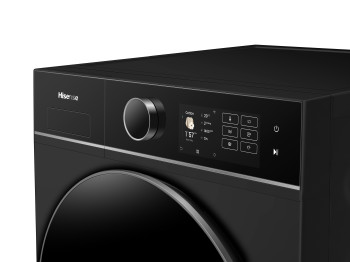 Hisense KitchenFit 5i Series WF5I1245BBR Black Washing Machine image 3