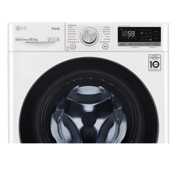 LG V5 F4V510WSE Steam™ 10.5kg Washing Machine image 2
