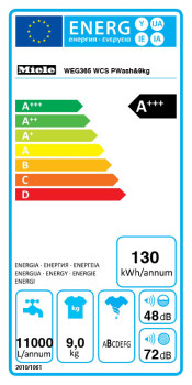 Miele WEG 365 WCS PWash 9kg Washing Machine image 8