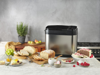 Panasonic SD-YR2550SXC Silver Fully Automatic Bread Machine image 1