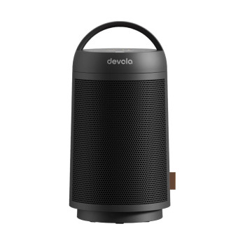 Devola DVSFH15BB Black 1500W Portable Ceramic Fan Heater