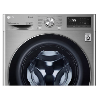 LG V6 FWV686STE TurboWash™ 8kg / 6kg Washer Dryer image 2