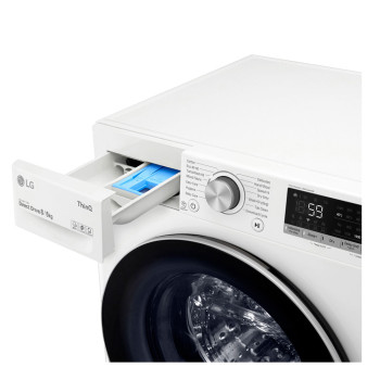 LG V6 FWV686WTE TurboWash™ 8kg / 6kg Washer Dryer image 3